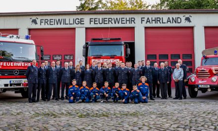 Die Freiwillige Feuerwehr Fahrland feiert Geburtstag