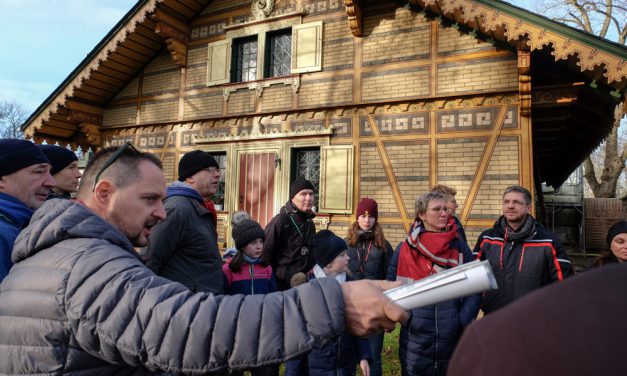 Boßeln am Fährhaus in Uetz