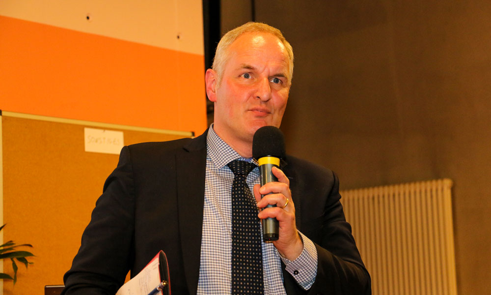 Bernd Rubelt, Baubeigeordneter in Potsdam, betont die positive Entwicklung in Potsdams Norden