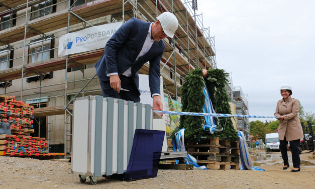 Erstes Richtfest 2020