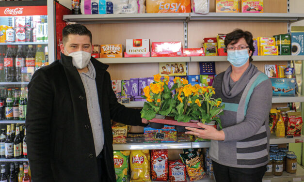 Blumen für den Einzelhandel