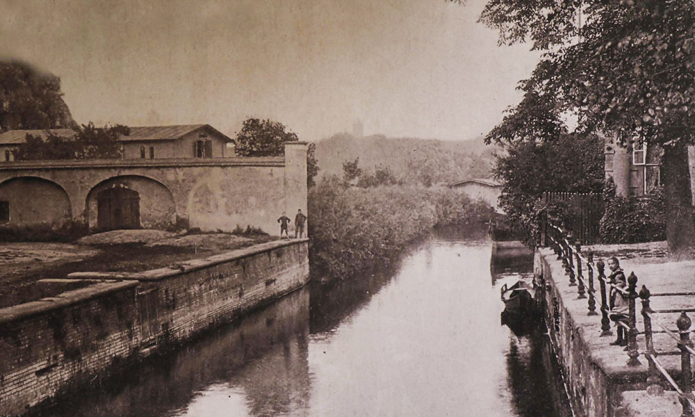 Der Potsdamer Stadtkanal im Jahre 1900