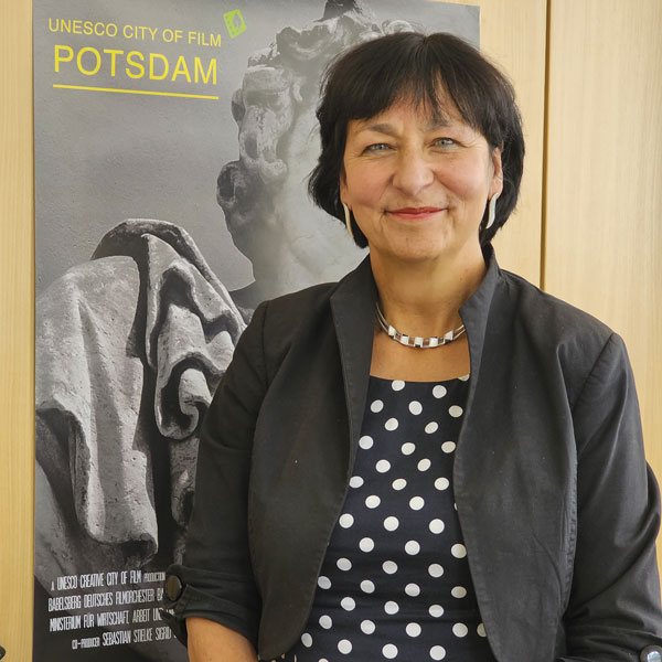 Dr. Sigrid Sommer, Marketingleiterin der Landeshauptstadt Potsdam, hatte die Idee zum „Boulevard des Films“.