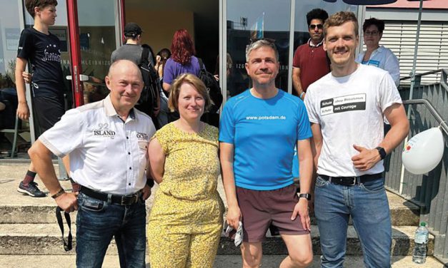 Spendenlauf des Leibniz-Gymasiums für wohltätige Zwecke