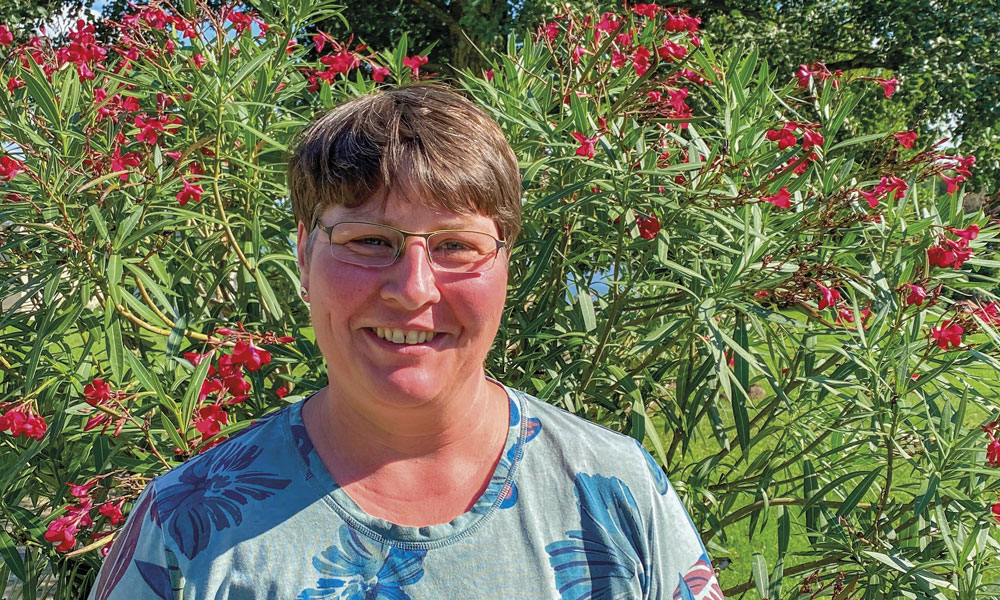 Die Gartenbauingenieurin Kerstin Waiczies hat sich mit ihren Kollegen auf die Überwinterung exotischer und sensibler Pflanzen spezialisiert.